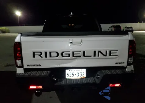 2024 Honda Ridgeline Sport from USA, damaged, VIN 5FPYK3F13RB011160